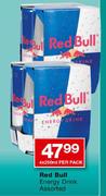  Red Bull Energy Drink-4X250ml Per Pack