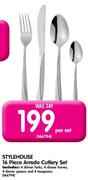 Stylehouse 16-Piece Arredo Cutlery Set
