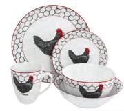 Roxie Loose Dinnerware Dinner Plate-Each