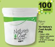 Nature's Coat 10L  Acrylic PVA