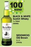 Black & White Scotch Whisky-1 x 750ml