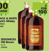 Sedgwicks Old Brown-3 x 1L