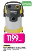 Karcher 1600W Wet And Dry Vacuum Cleaner(WD52000)-Each