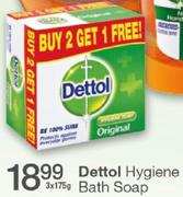 Dettol Hygiene Bath Soap-3x175gm