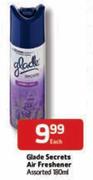 Glade Secrets Air Freshener Assorted-180ml Each
