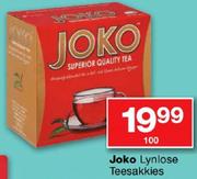 Joko Lynlose Teesakkies-100's