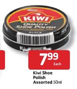  Kiwi Shoe Polish Assorted- 50ml Each