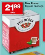 Five Roses Tagless Teabags-100's