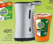 Dettol No-Touch Hand Wash Plus Dispenser-250ml