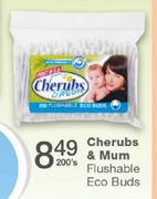 Cherubs & Mum Flushable Eco Buds-200's