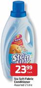 Sta Soft Fabric Conditioner-2Ltr Each
