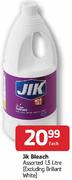 Jik Bleach-1.5 Ltr Each