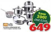 Muller & Haupt Cookware Set-14 Piece