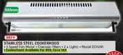 Defy Stainless Steel Cookerhood-600mm(DCH291)