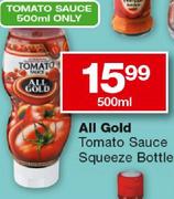 All Gold Tomato Sauce Squeeze Bottle-500Ml
