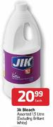 JIK-Bleach Assorted-1.5ltr Each