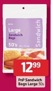 Pnp-Sandwich Bags Large-50's
