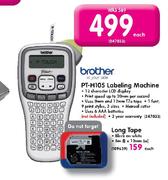 Brother PT-H105 Labeling Machine-Each