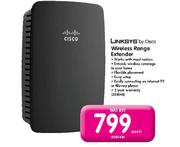 Linksys By Ciska Wireless Range Extender-Each