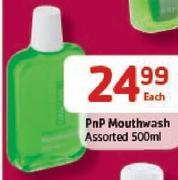 PnP Mouthwash-500Ml Each