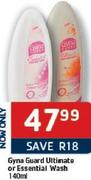 Gyna Guard Ultimate Or Essential Wash-140Ml