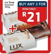 Lux Soap-3x200Gm