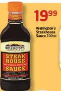 Wellington's-Steakhouse Sauce-700ml