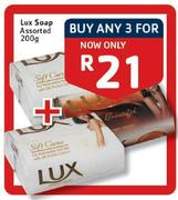 Lux Soap Assorted-3X200g