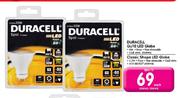 Duracell GU10 LED Globe-4w EAch