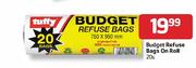Budget Refuse Bags On Roll-20's