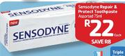 Sensodyne Repair & Protect Toothpaste-75Ml Each