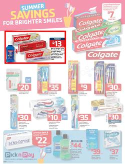 Pick N Pay : Summer Savings On Health & Beauty (21 Oct - 3 Nov 2013), page 8