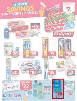 Pick N Pay : Summer Savings On Health & Beauty (21 Oct - 3 Nov 2013), page 8