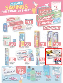 Pick N Pay : Summer Savings On Health & Beauty (21 Oct - 3 Nov 2013), page 8