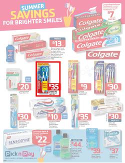 Pick N Pay : Summer Savings On Health & Beauty (21 Oct - 3 Nov 2013), page 8