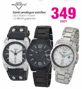 Monaco Gents Analogue Watches Each