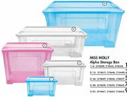 Miss Molly 30L Alpha Storage Box-Each