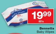 Bennetts Baby Wipes-80's