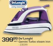 De'Longhi Gemini Turbo Steam Iron-2300W