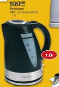 Platinum 360Deg. Cordless Kettle-1.8Ltr
