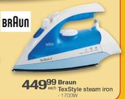 Braun TexStyle Steam Iron-1700W