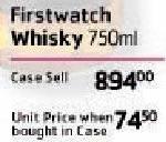 Firstwatch Whisky-Per Case