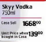 Skyy Vodka-Per Case