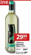 Tall Horse Wines-750ml Each