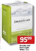 Drosdty-Hof Extra Light Wine-5Ltr