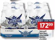 Smirnoff Spin Non-Returnable Bottles-24x330ml