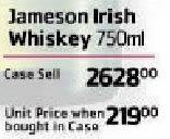 Jameson Irish Whiskey-Per Case