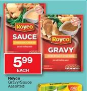 Royco Gravy/Sauce Assorted-Each