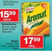 Knorr Aromat Trio Pack Assorted-200g Each