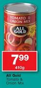 All Gold Tomato & Onion Mix-410g